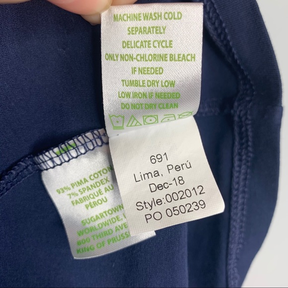 Lilly Pulitzer Blue Waverly 3/4 Bell Sleeves Lace - Picture 10 of 11